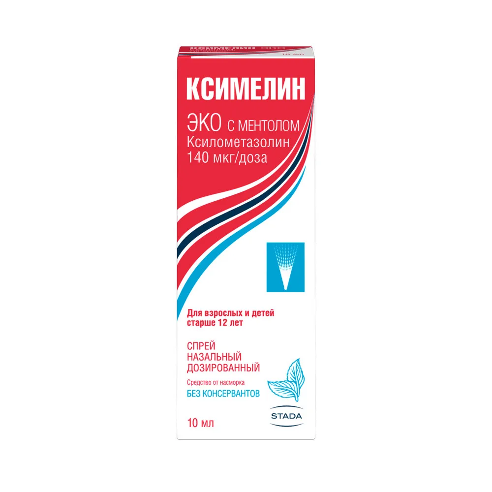 Xymelin Eco with Menthol 140 mcg/dose Nasal Spray 10 ml
