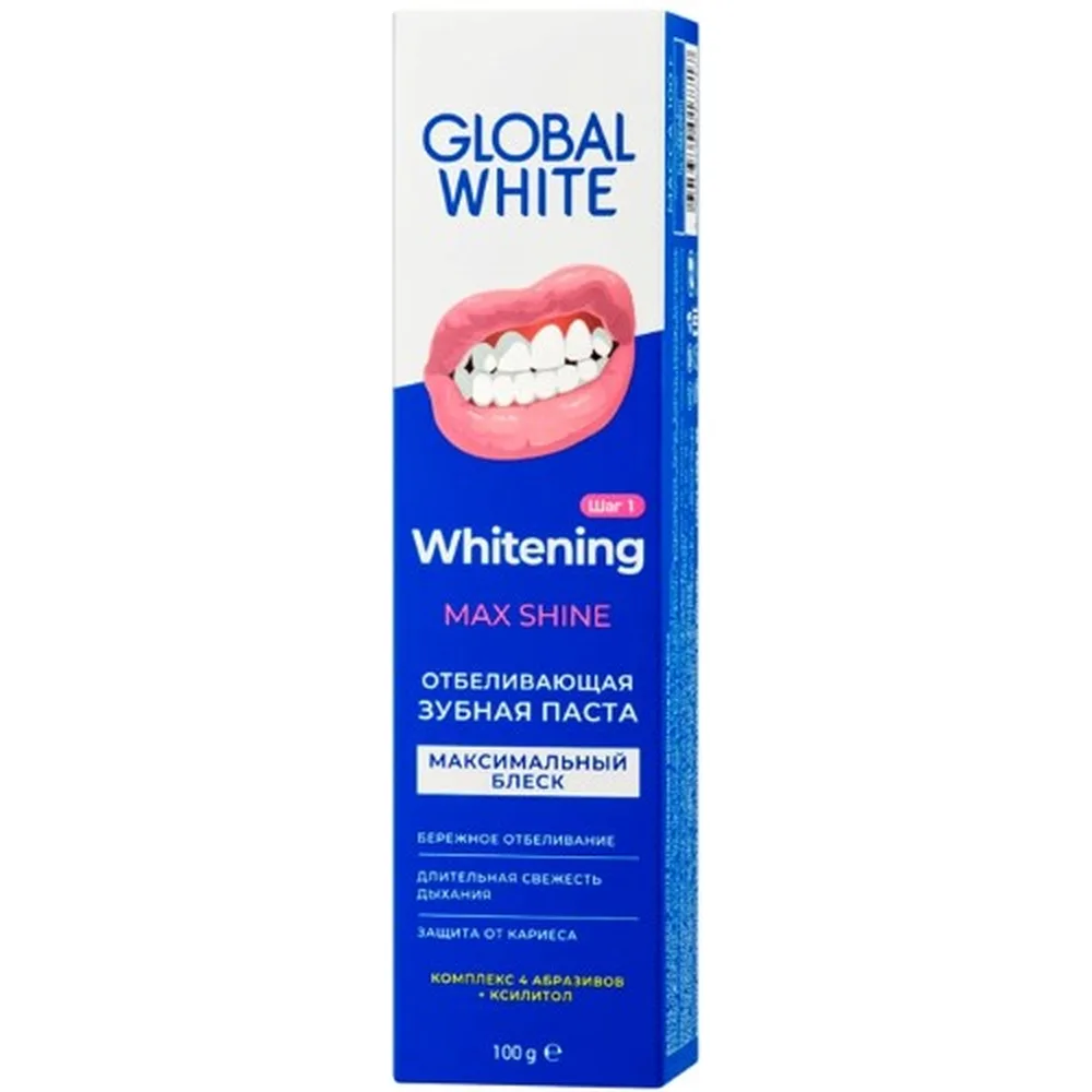 Global White Whitening Toothpaste 100 g