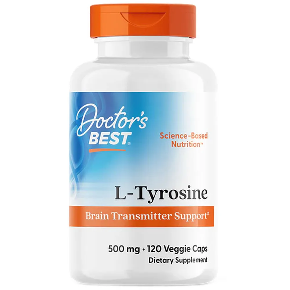 Doctor's Best L-Tyrosine 120 capsules 620 mg