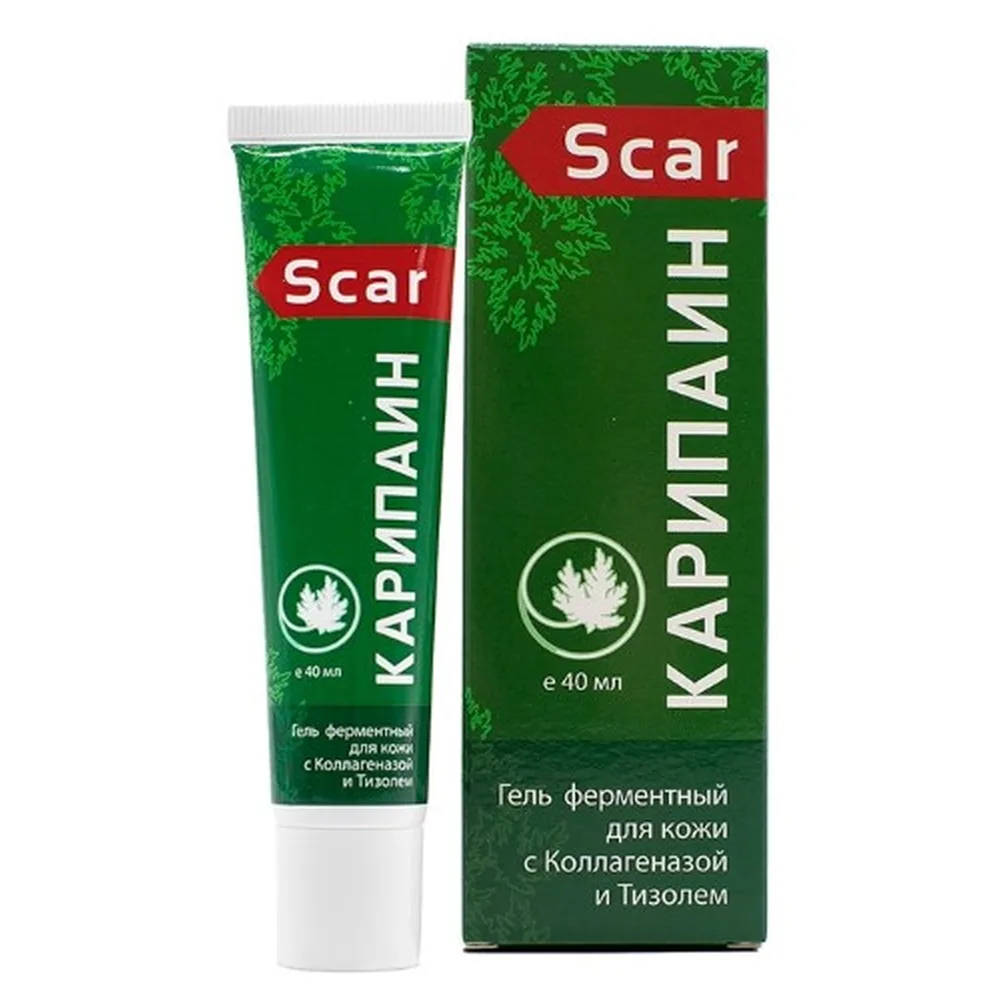 Karipain scar gel for skin enzymatic 40 ml