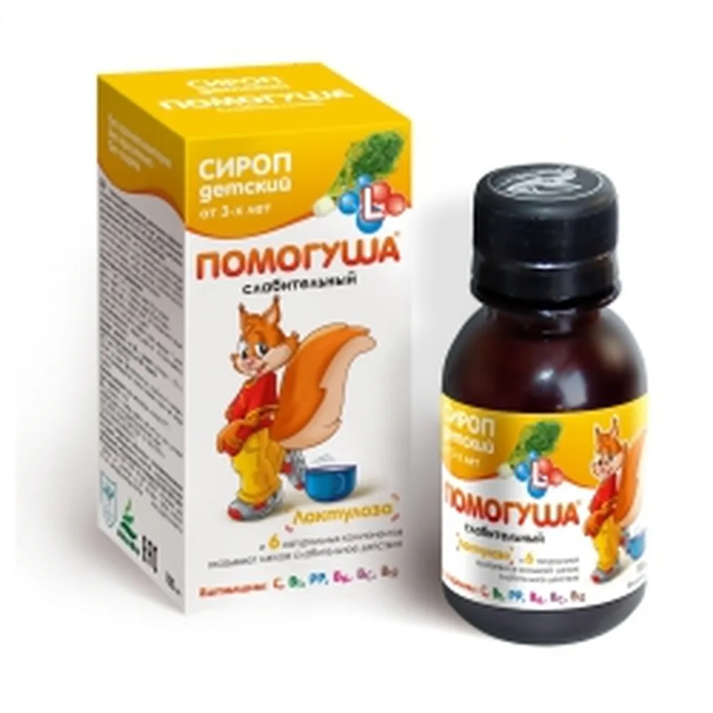 Pomogusha Syrup Laxative for Children 100 ml for Children from 3 Years