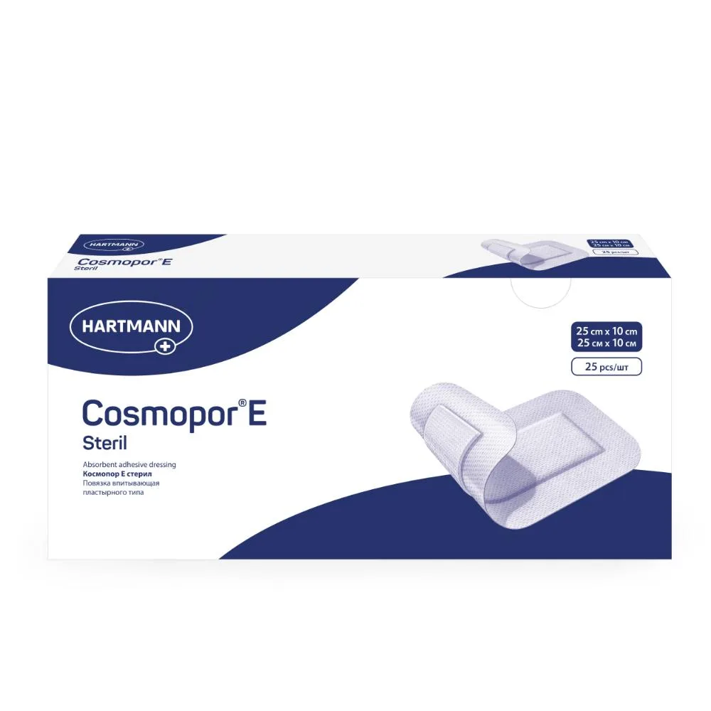 Cosmopor E Sterile Dressing 25x10 cm 25 pcs Absorbent Adhesive Type Sterile