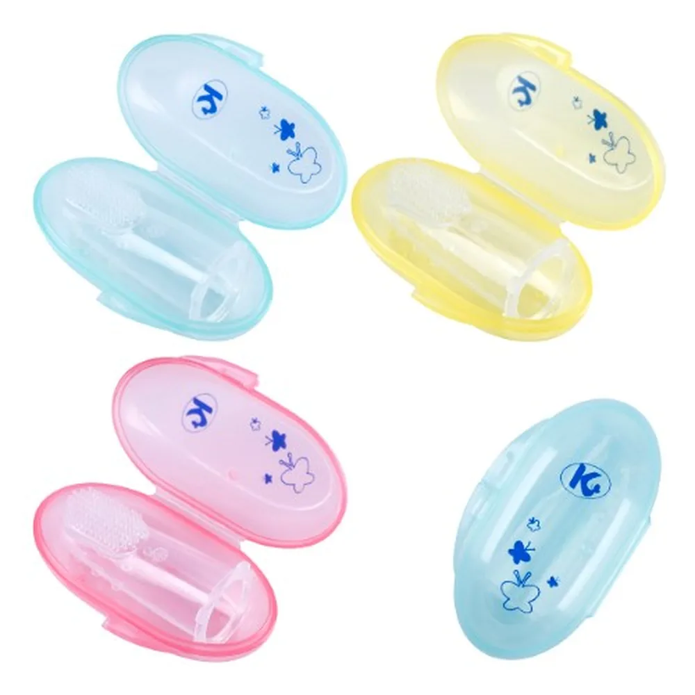 Kurnosiki Silicone Toothbrush in Case 4+