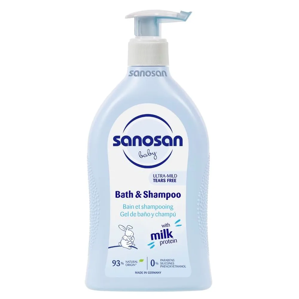 Sanosan Baby Bathing and Shampoo Product 500 ml