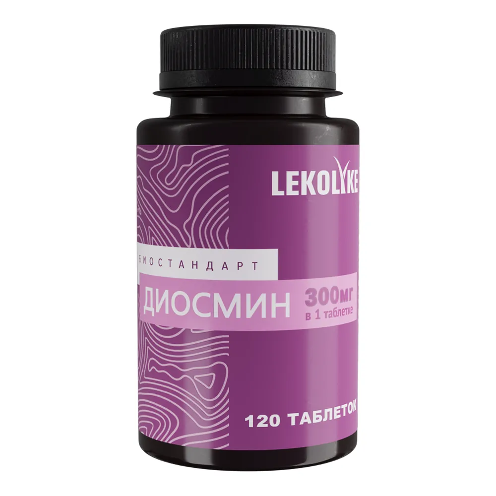 Lekolike Biostandard Diosmin 120 pcs. tablets 550 mg