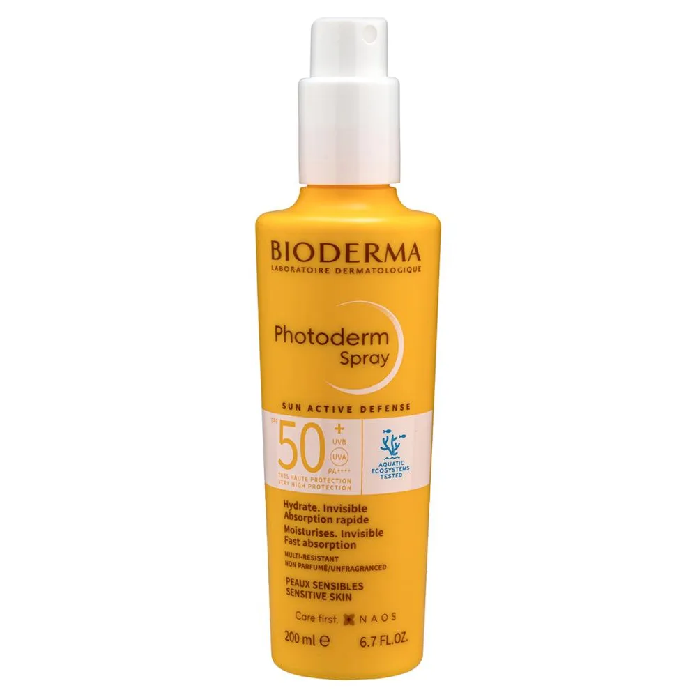 Bioderma Photoderm Face and Body Sunscreen Spray SPF 50+ 200 ml