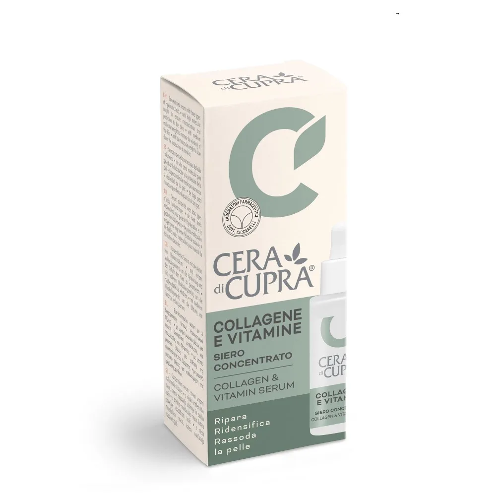 Cera di Cupra concentrated face serum collagen and vitamins for dry and normal skin 30 ml