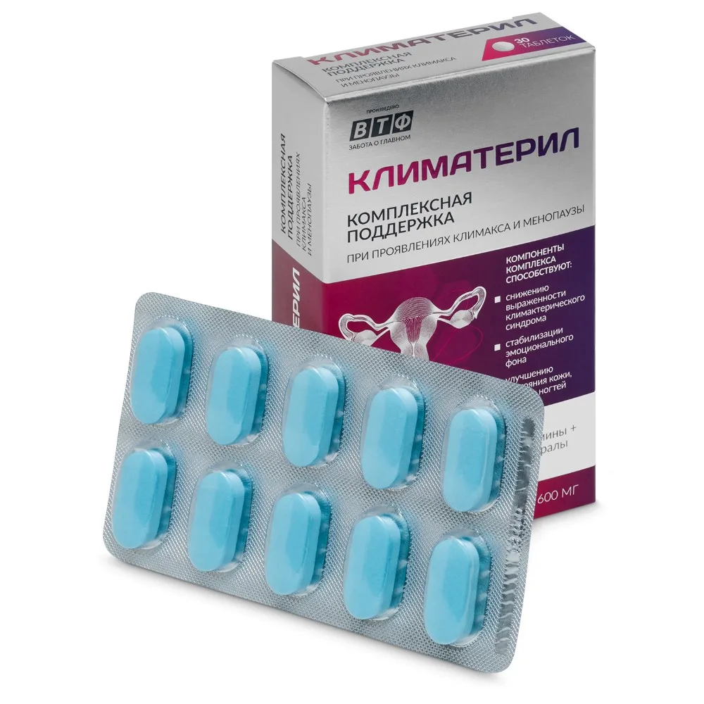 Plantcomplex Klimateril 30 tablets 1600 mg