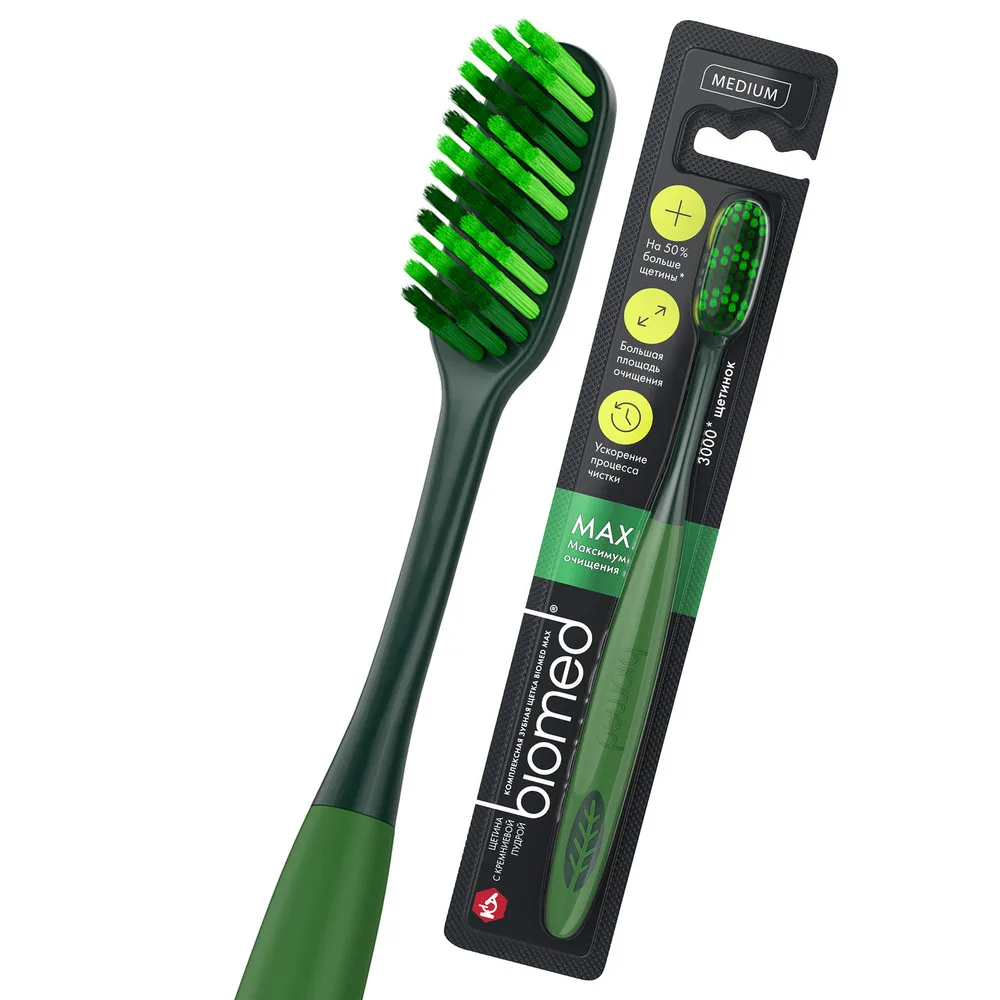Biomed Max Comprehensive Toothbrush Medium