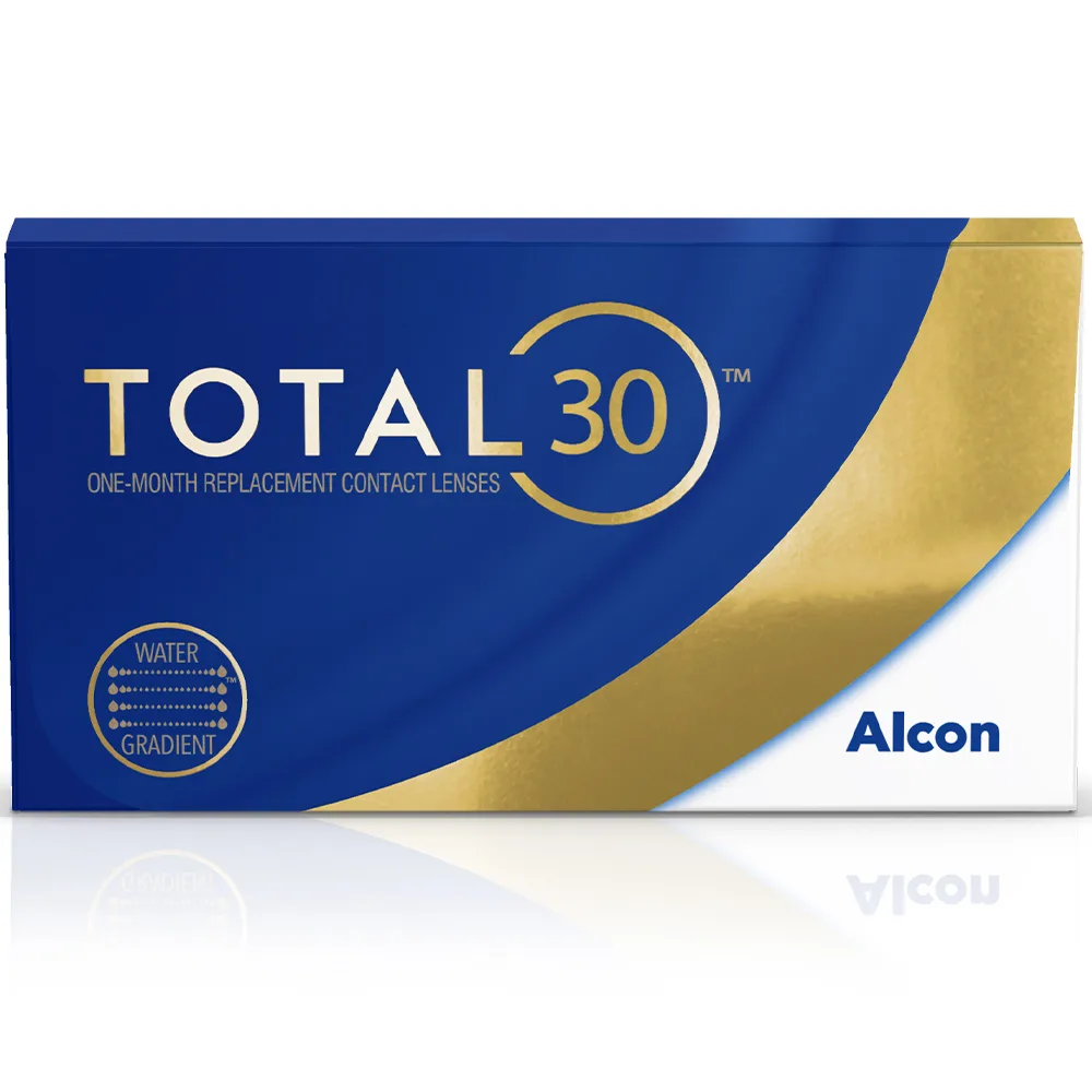 Alcon total30 contact lenses monthly replacement 8.4/14.2/-1.75/ 3 pcs.