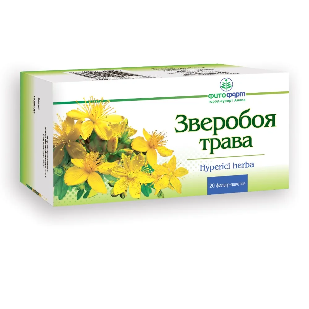 St. John's Wort Herb 20 pcs. Filter Bags Herb Powder 1.5 g