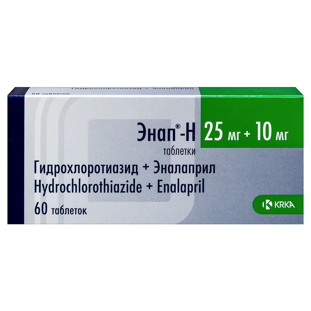 Enap-H 0.025+0.01 60 tablets