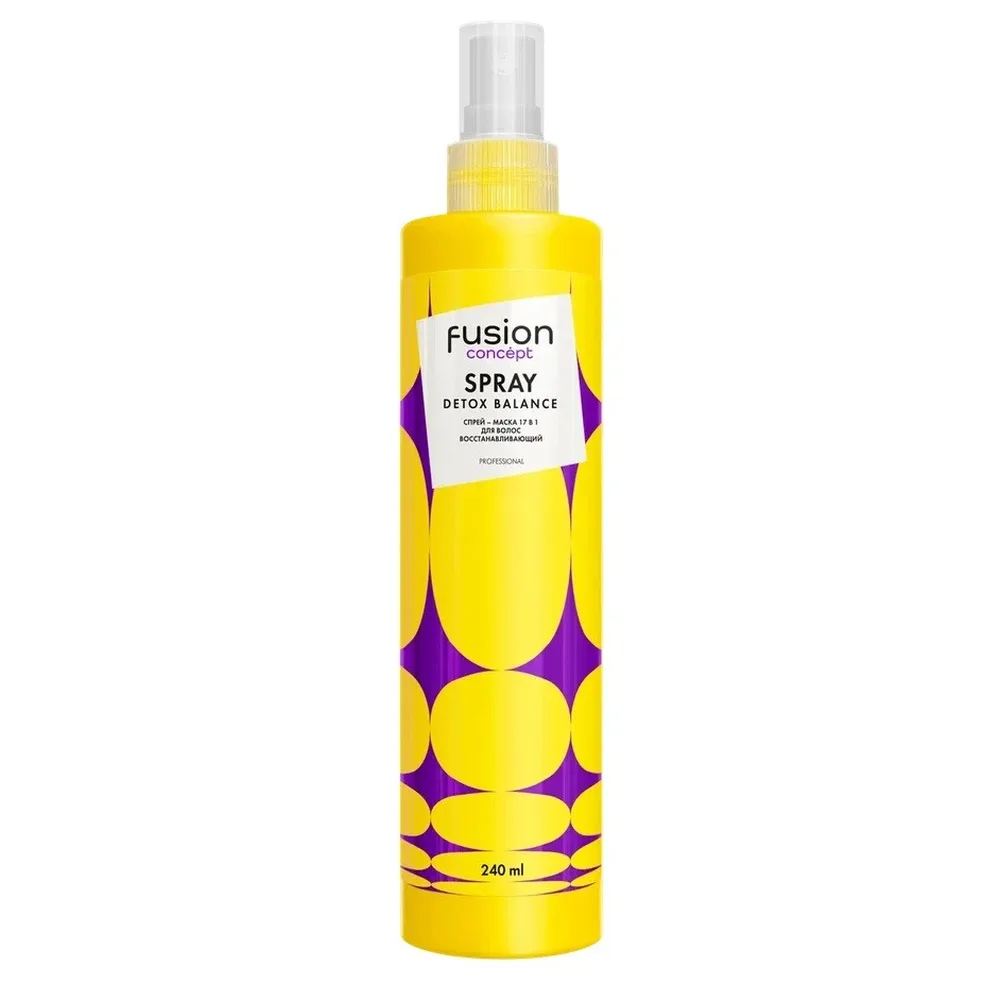 Concept Fusion 17 in 1 Restorative Hair Spray-Mask (Spray Detox Balance) 240 ml