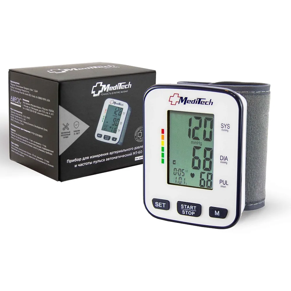 MT-60 Automatic Wrist Blood Pressure Monitor