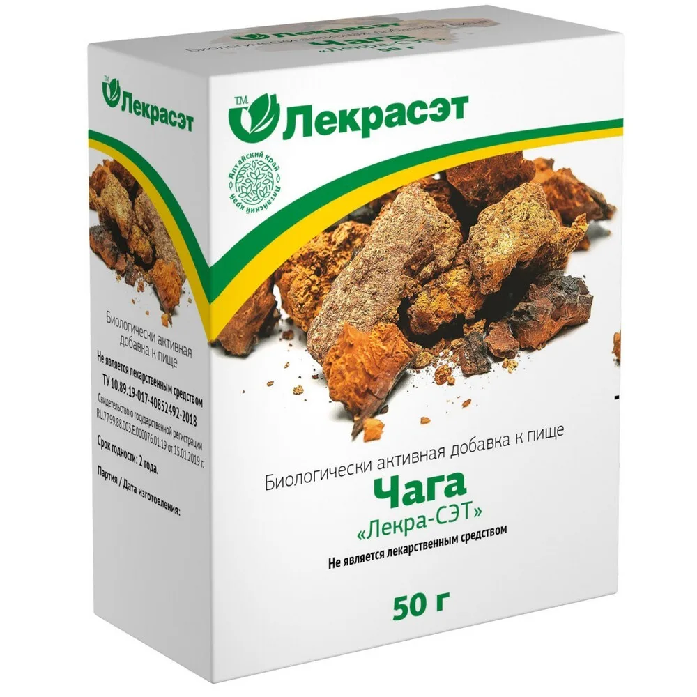 Chaga 50 g/Lekra-Set/