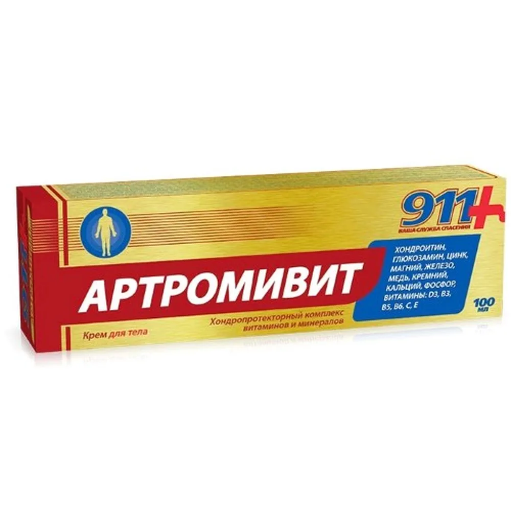 911 Arthromivit cream for body 100 ml