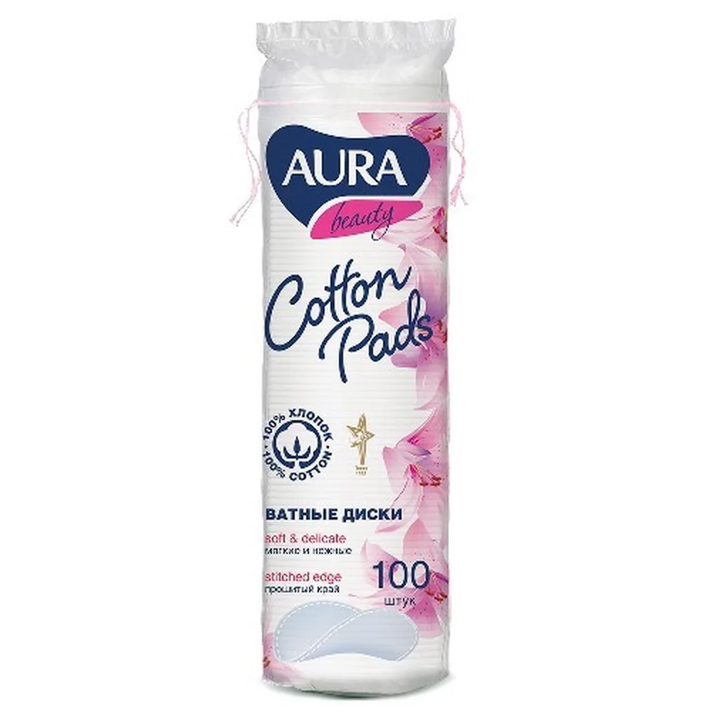 Aura Cotton Pads 100 pcs.