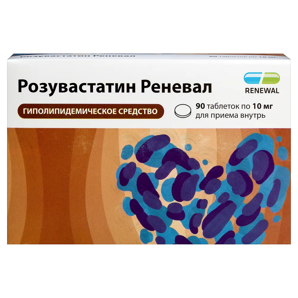 Rosuvastatin Renewal 10 mg 90 tablets, film-coated