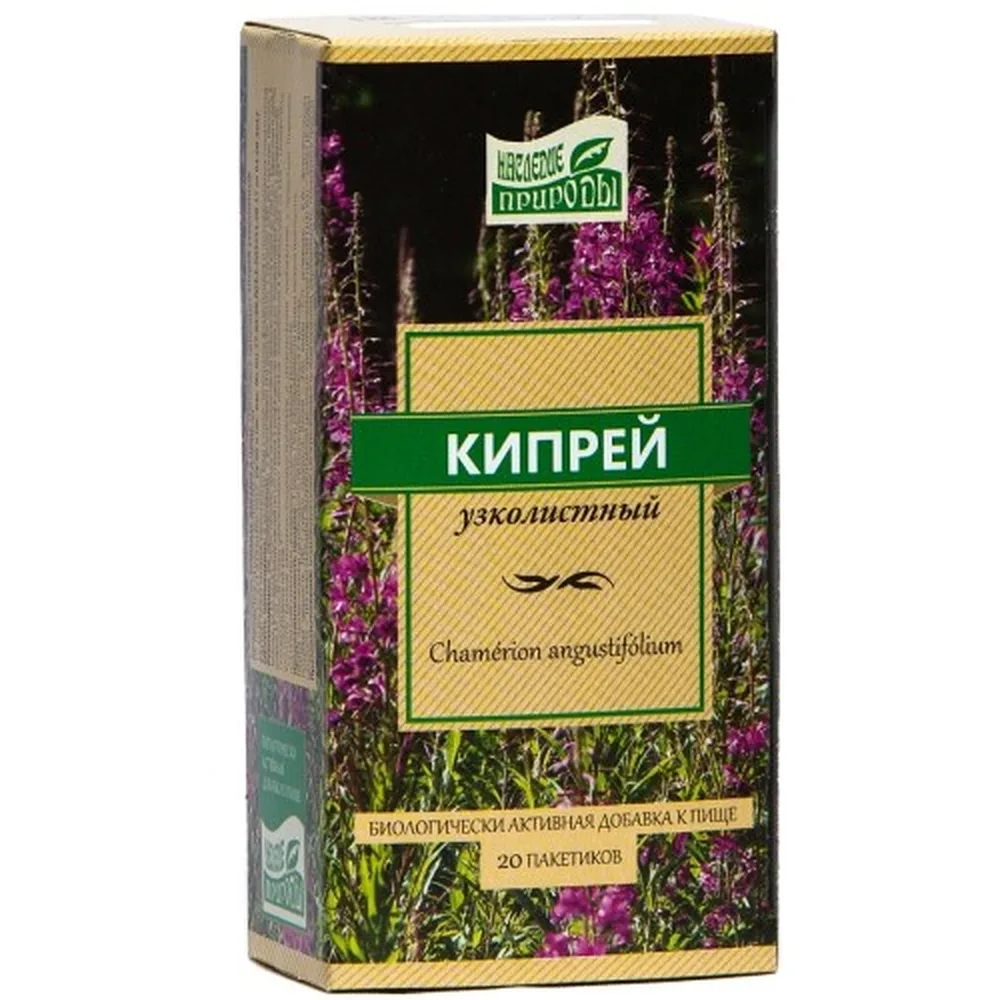 Narrow-leaved fireweed (Ivan-tea) 1 g 20 pcs. filter bags Legacy of Nature