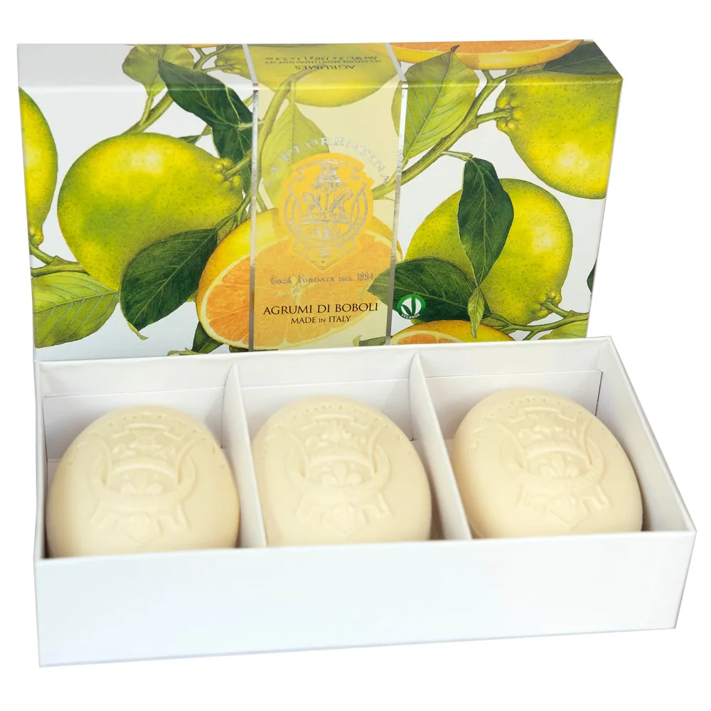 La Florentina kit toilet soap solid citrus 150 g 3 pcs.