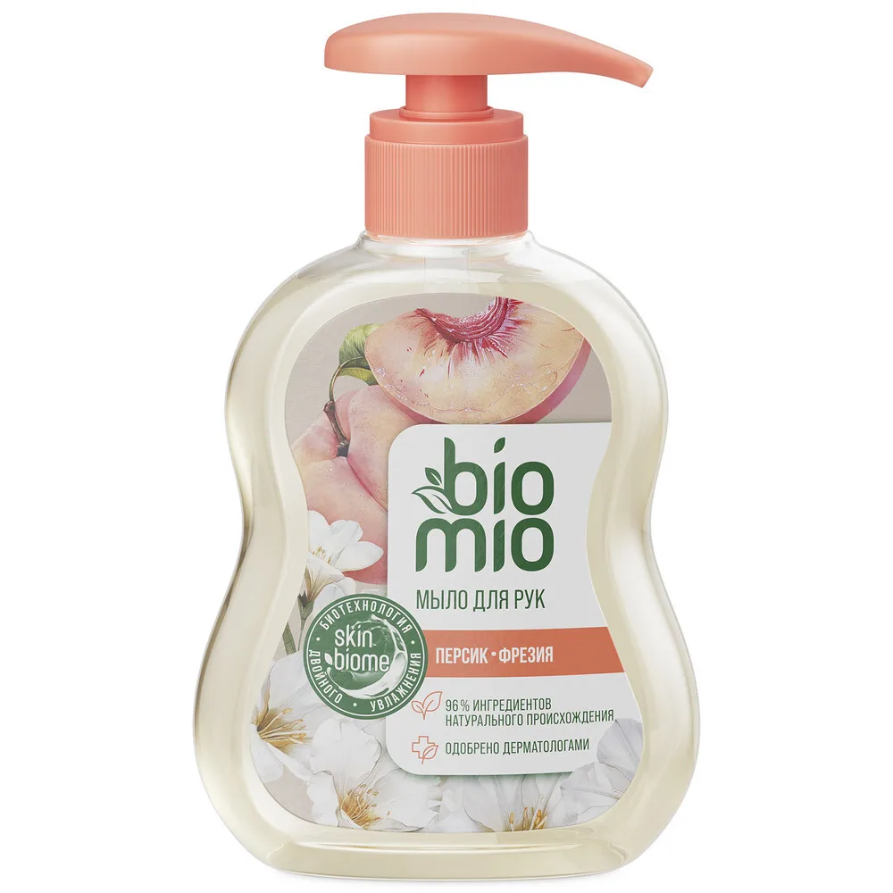 Biomio Liquid Soap with Peach Oil Natural 300 ml