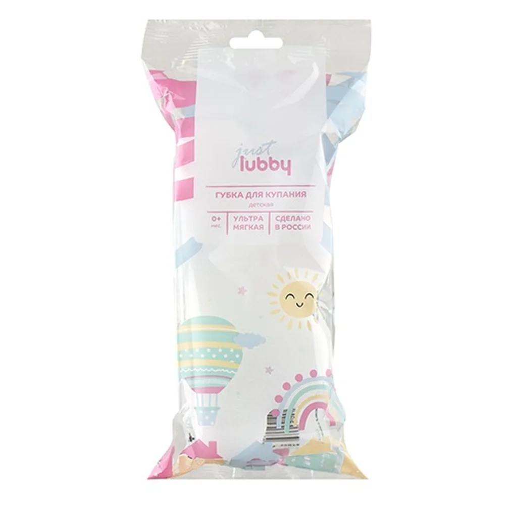 Lubby Baby Bath Sponge 0+/art 32073