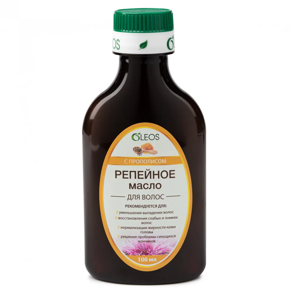 Oleos burdock oil with propolis extract 100 ml
