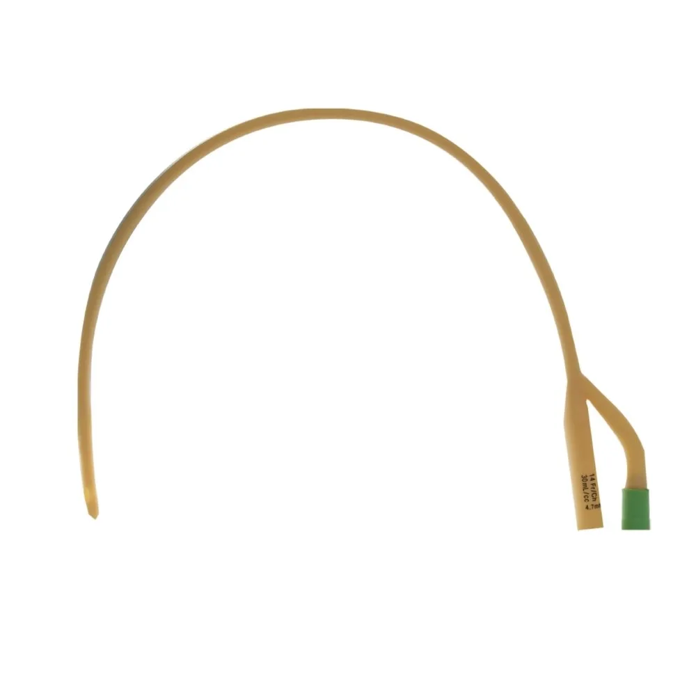 Foley Catheter INEKTA Latex with Silicone Coating 2-Way CH14 30 ml 10 pcs.
