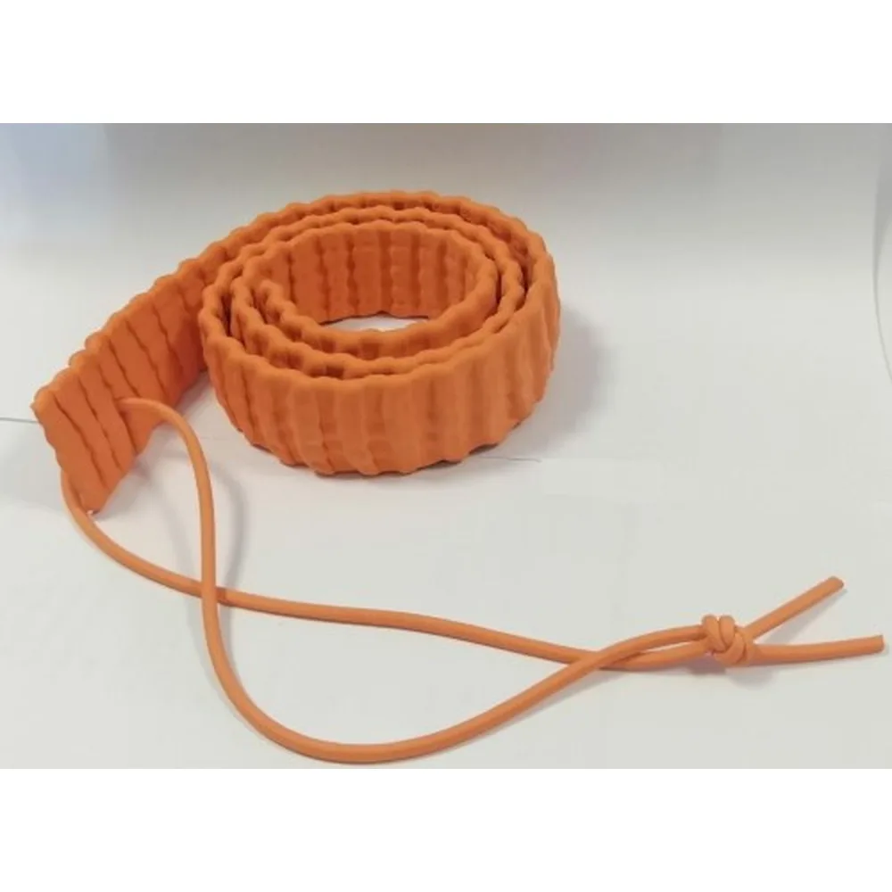 Alpha Rubber Ribbed Tourniquet with Loop Fastener