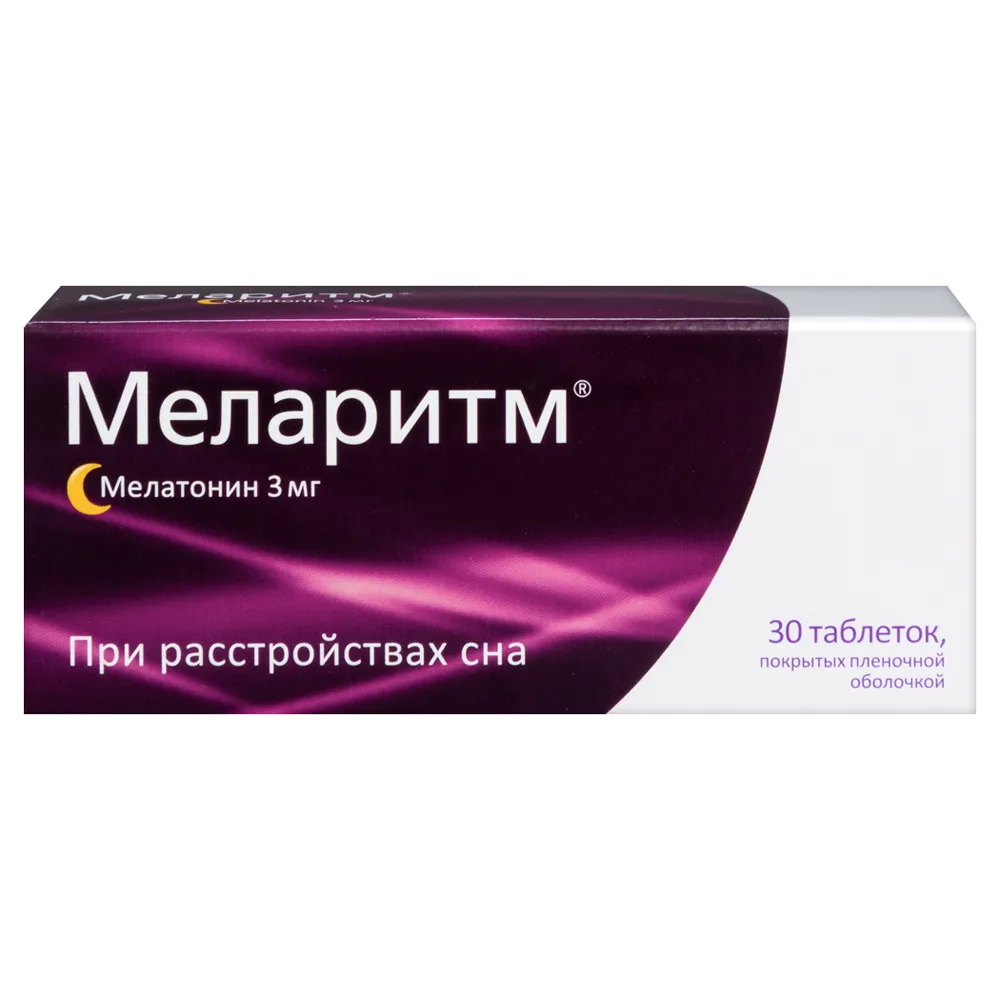Melaritm 3 mg 30 coated tablets