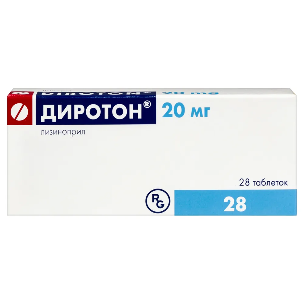 Diroton 20 mg 28 tablets