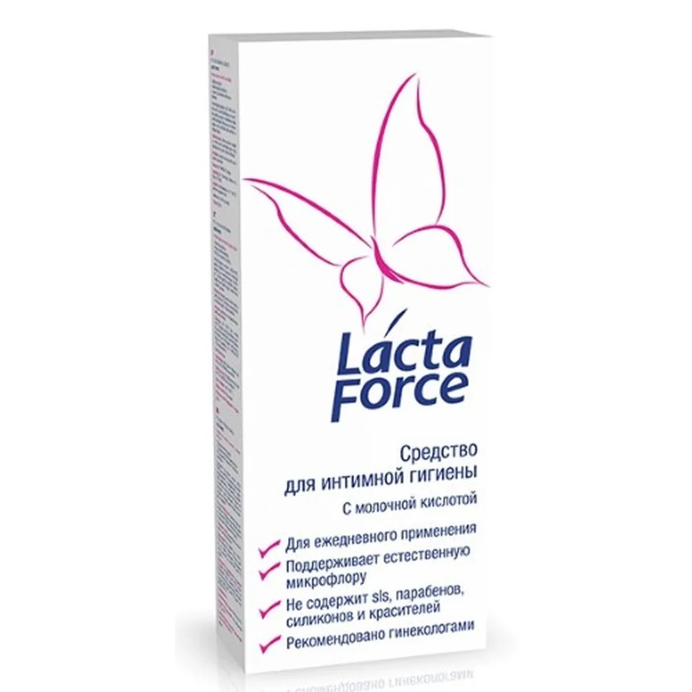 911 Lactaforce Intimate Hygiene Product with Lactic Acid 200 ml