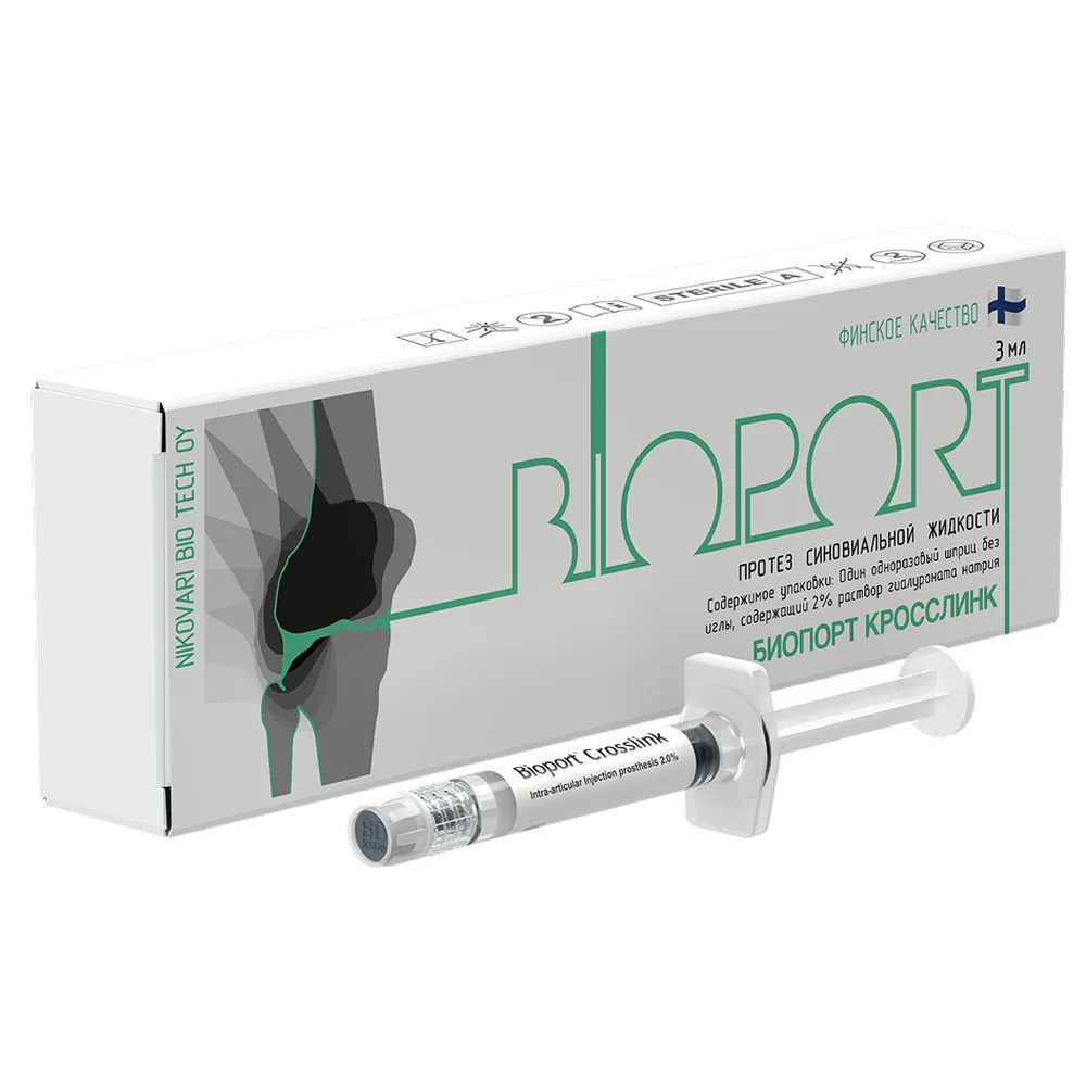 Biopart Crosslink Synovial Fluid Prosthesis 2% 3 ml 1 pc. syringe