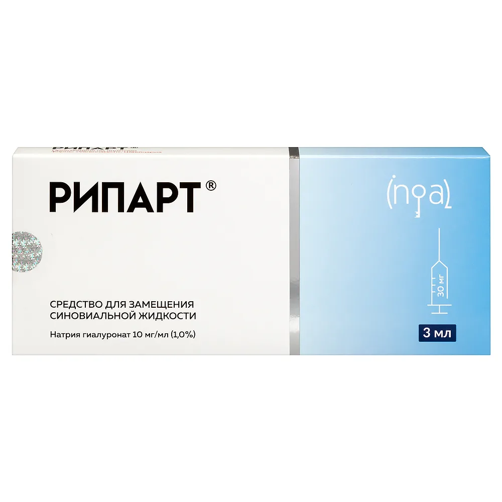 Ripart synovial fluid replacement 3 ml 1 pc. syringe