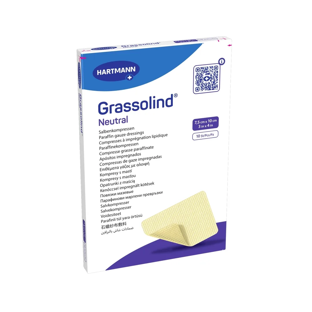 Grazolind Neutral Ointment Dressing 7.5x10 cm 10 pcs.