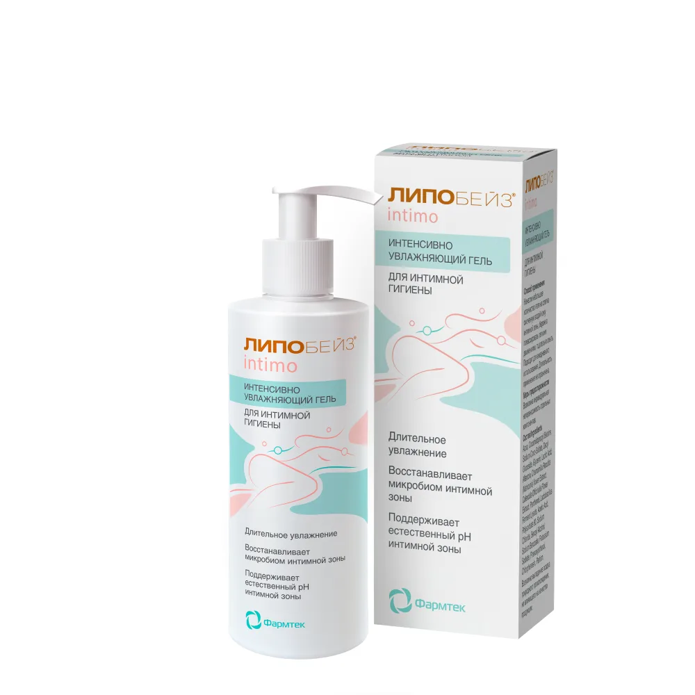 Lipobase Intimo Intense Moisturizing Gel for Intimate Hygiene 200 ml