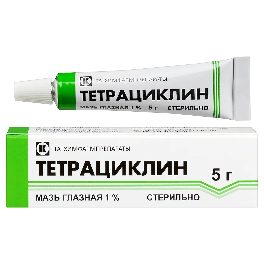 Tetracycline 1% eye ointment 5 g