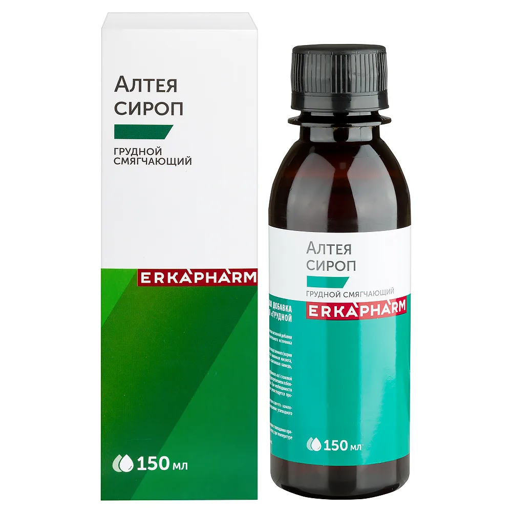 Erkapharm Althea Syrup for Cough Soothing 150 ml