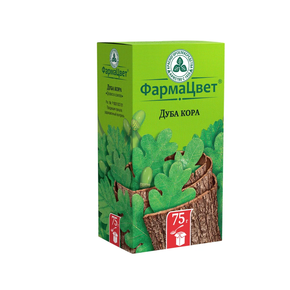 Quercus cortex crushed bark 75 g