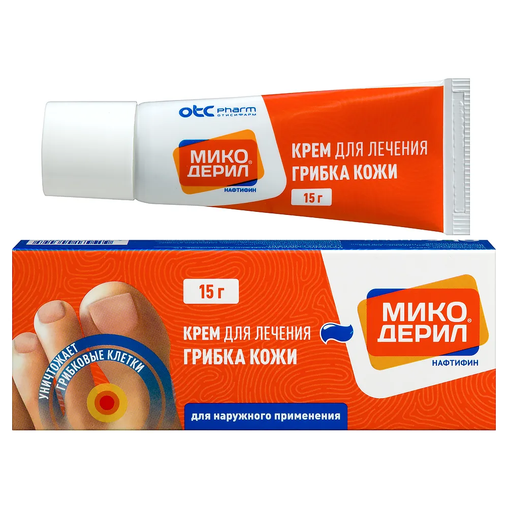Micoderil 1% cream for external use 15 g