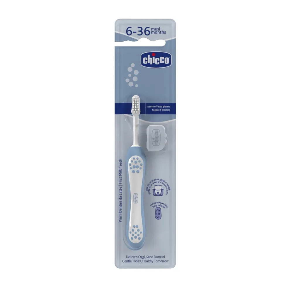 Chicco Toothbrush for Children 6-36 Months/Indigo