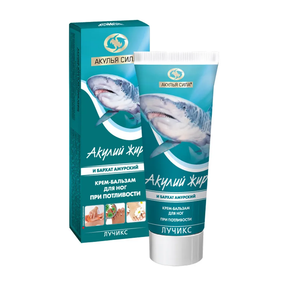 Shark Fat Shark Power Amur Velvet Cream-Balm for Feet 75 ml