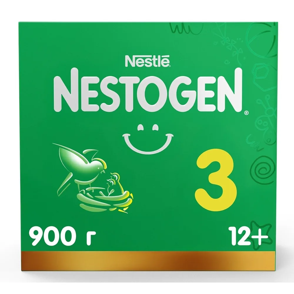 Nestogen 3 Dry Milk Drink for Children with Prebiotics and Lactobacillus reuteri 3x300 g