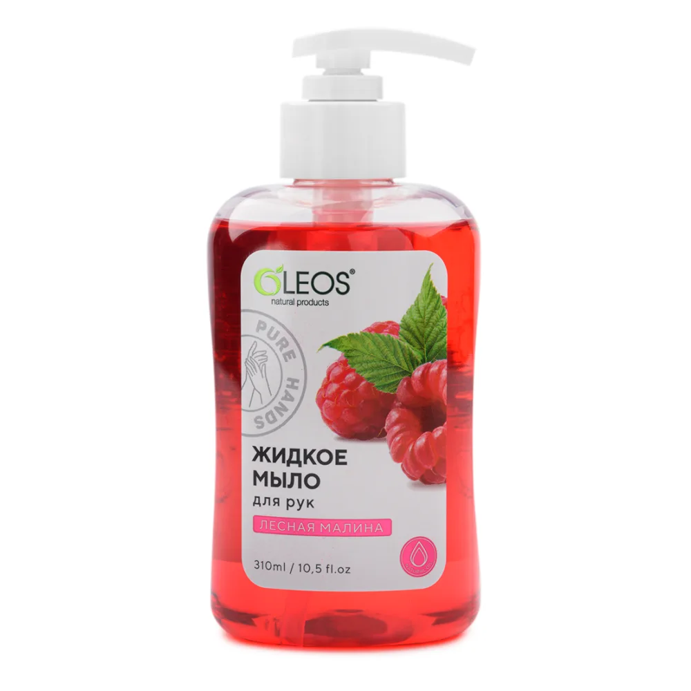 Oleos Liquid Hand Soap Forest Raspberry 310 ml