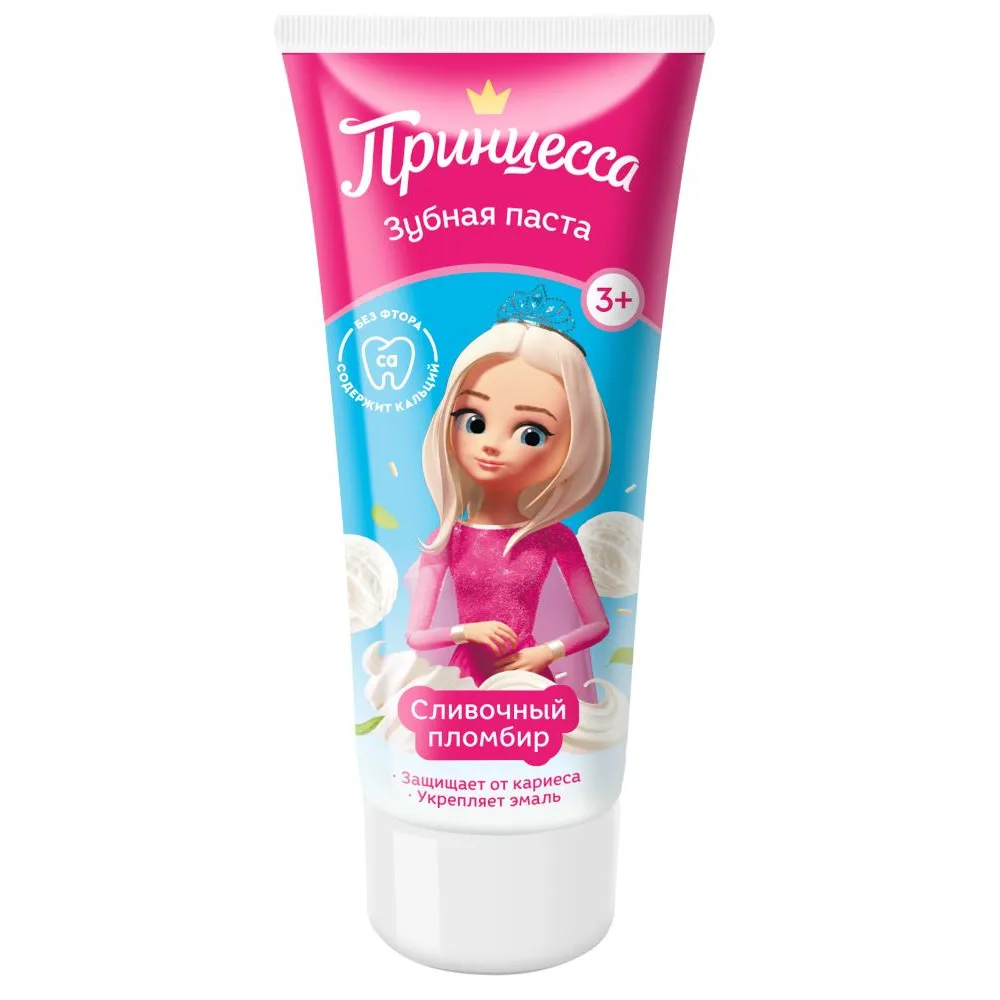 Princess Toothpaste Children's Creamy Ice Cream 65 g