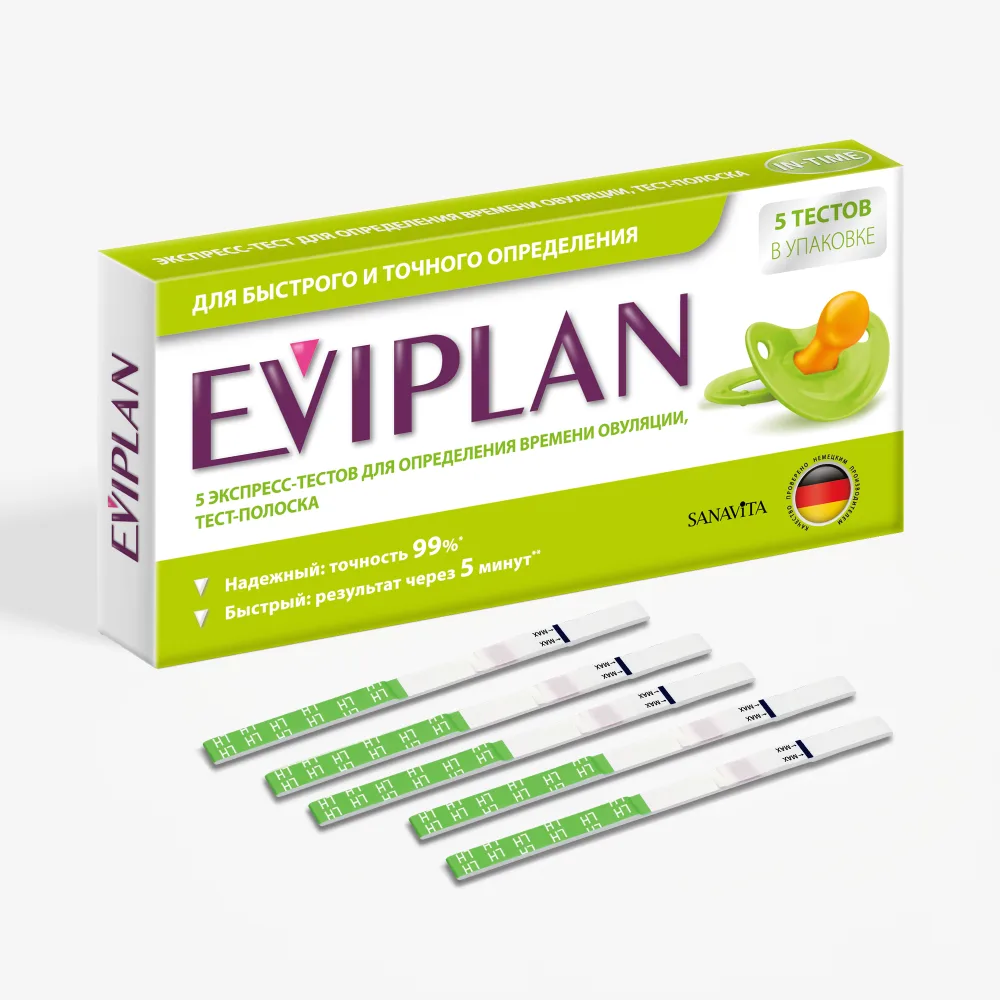 Eviplan ovulation test 5 pcs.