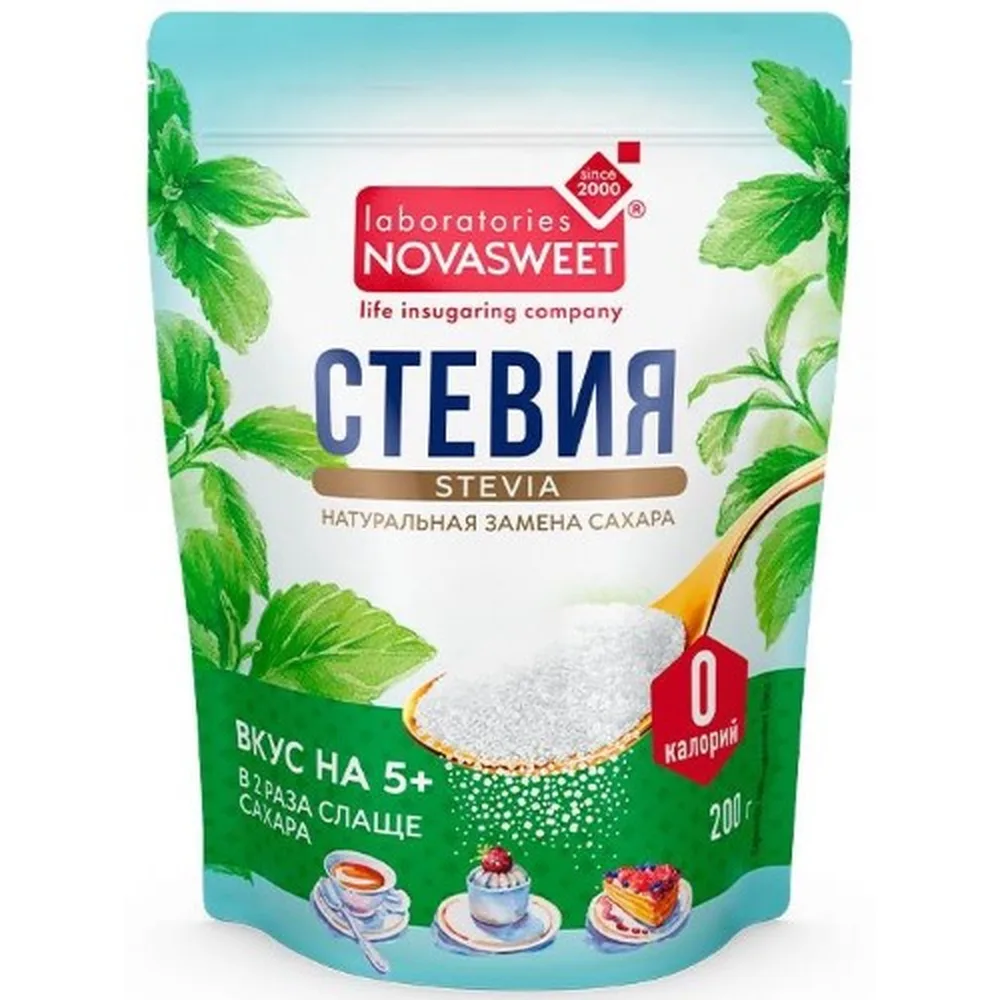 Novasvit Stevia Sweetener Tabletop 200 g