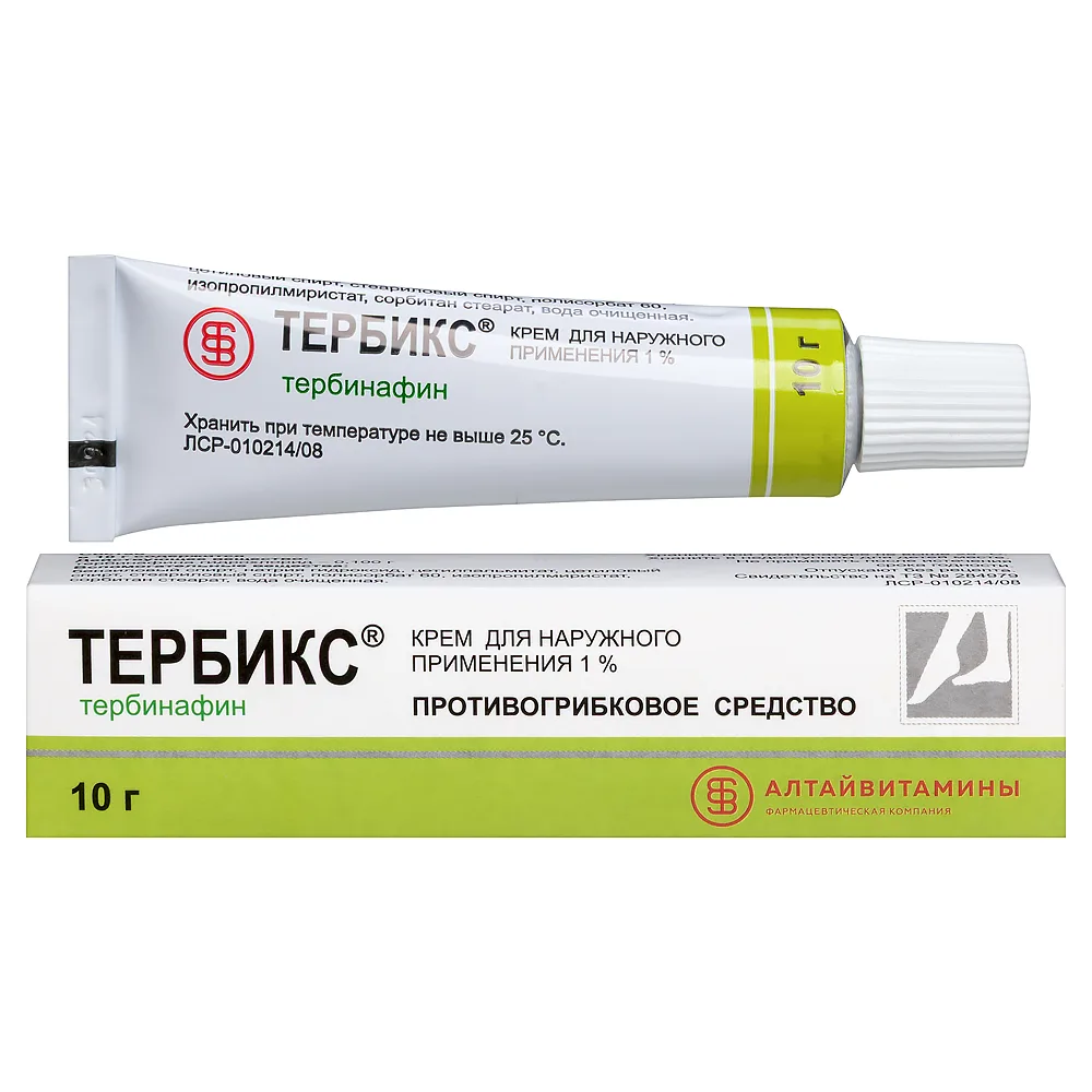 Terbix 1% cream for external use 10 g