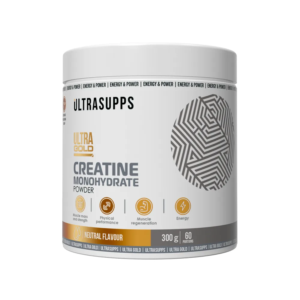 Ultrasupps Ultra Gold Creatine Monohydrate Powder 300 g