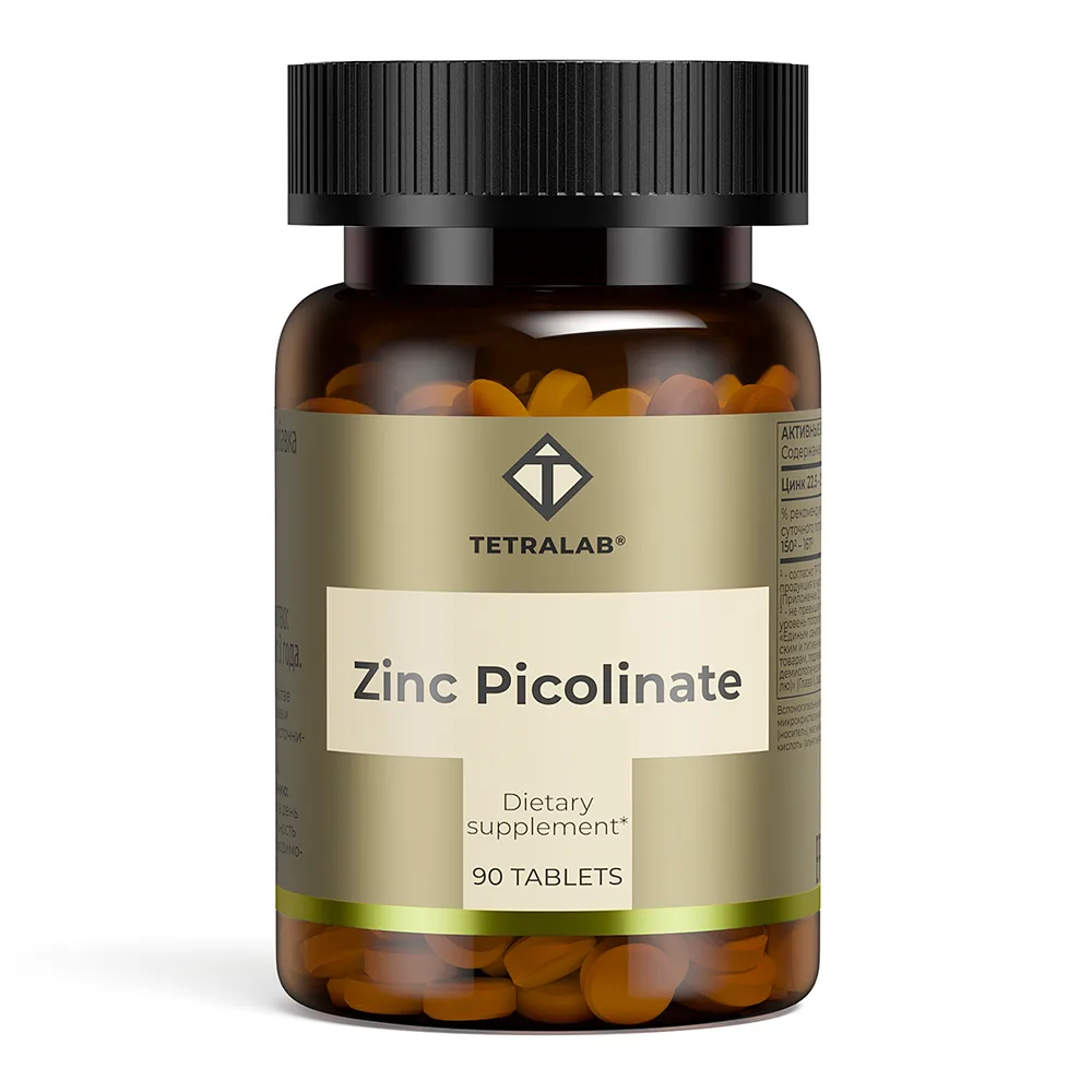 Tetralab Zinc Picolinate 90 tablets 180 mg